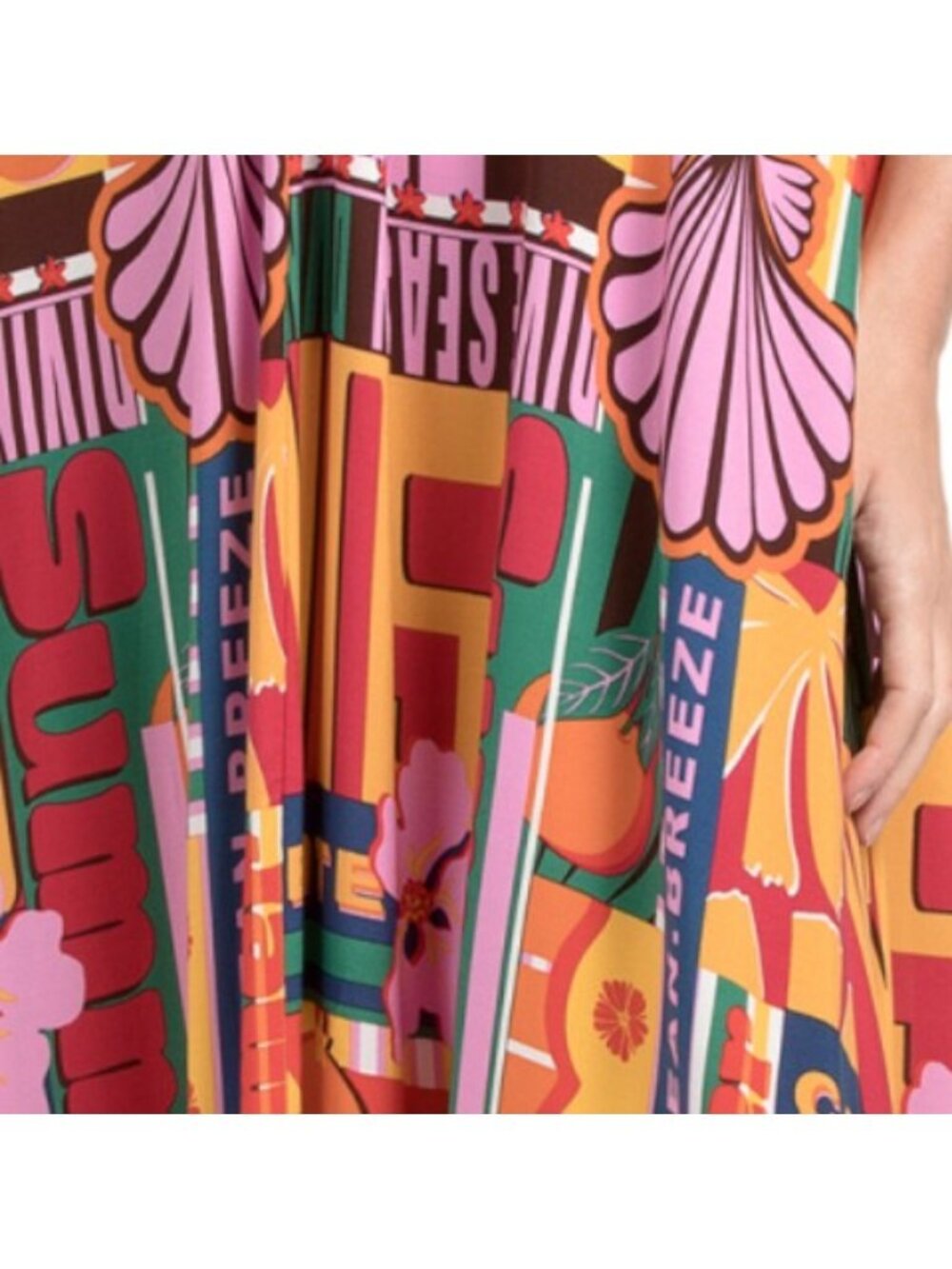 LABEL OF LOVE Cutout Front Sun Summer Dress - Picture 4 of 5